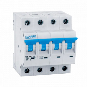 NEW MCB C64N 2A 4P 6kA CURVE B