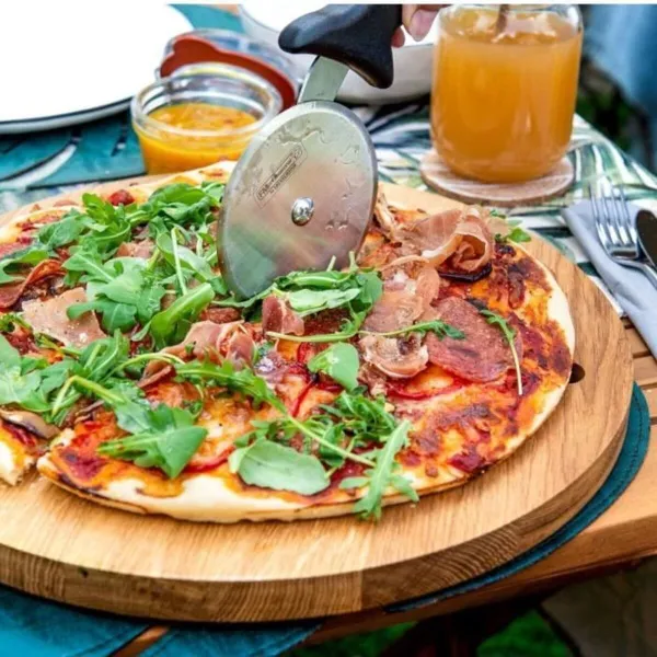 Virtuves Piederumu Komplekts FM Professional Nerūsējošais tērauds Pizza 2 Daudzums
