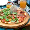 Kitchen Set FM Professional Stainless steel Pizza 2 Pieces