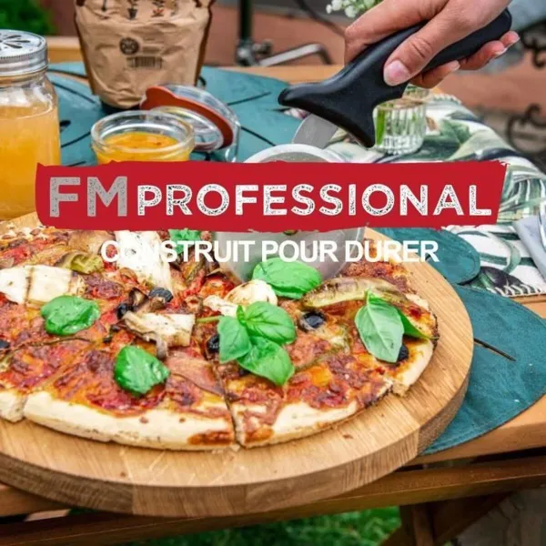 Virtuvės rinkinys FM Professional Nerūdijantis plienas Pizza 2 Dalys
