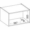 Virtuvės baldai Pilka 60 x 31,6 x 36 cm