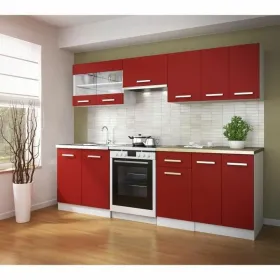 Virtuvės baldai Raudona PVC Plastmasinis Melaminas 40 x 31 x 55 cm