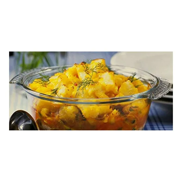 Puodas su stikliniu dangčiu Pyrex 118A000/5043 Skaidrus stiklas