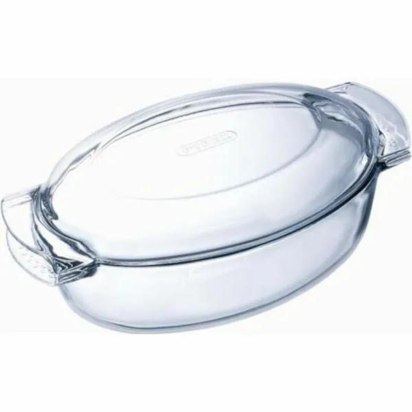 Uunivuoka Pyrex 1040712 Valkoinen Läpinäkyvä Karaistu lasi 6 L 4,5 g 4,5 L