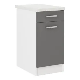 Keittiökalusteet 40 x 47 x 82 cm Harmaa Melamiini PVC