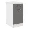 Keittiökalusteet 40 x 47 x 82 cm Harmaa Melamiini PVC