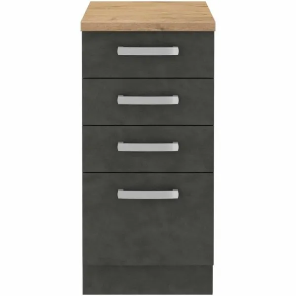Вспомогательная мебель 60 x 40 x 80,4 cm Серый