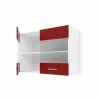 Keittiökalusteet Punainen PVC Kristalli Muovinen Melamiini 80 x 31 x 55 cm