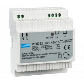 DR-45-24 POWER SUPPLY 24V OUTPUT VOLTAGE