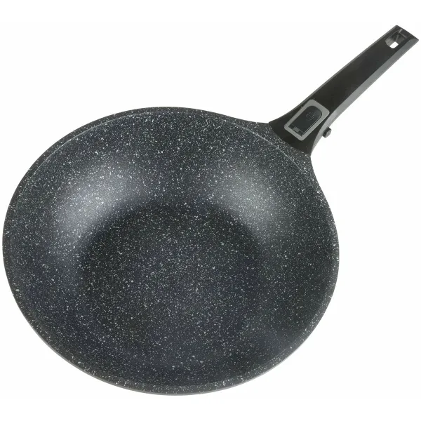Сковорода GSW 167802 Алюминий Ø 28 cm Чёрный