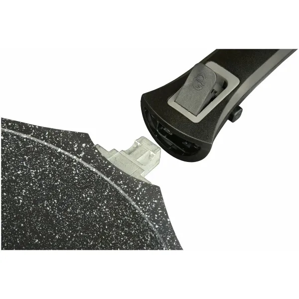 Сковорода GSW 167802 Алюминий Ø 28 cm Чёрный