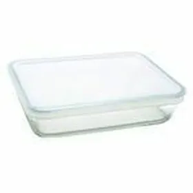 Tarjotin kannella Pyrex 244P000/5013 Valkoinen Polyuretaani 4 L