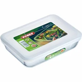 Tray with lid Pyrex 241P000/5016 White Transparent 800 ml