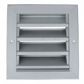 EXHAUST ALUMINIUM GRILLE 200X200 AL