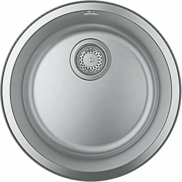 Kriauklė su viena plautuve Grohe K200 Pilka