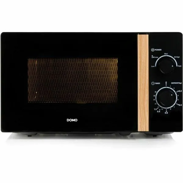 Mikroaaltouuni DOMO Musta 700 W 20 L