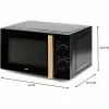 Mikroaaltouuni DOMO Musta 700 W 20 L