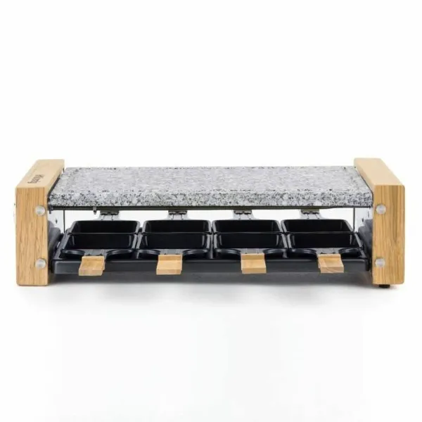 Raclette Hkoenig Brown Black noir 35,5 cm 22,7 cm 29,3 cm