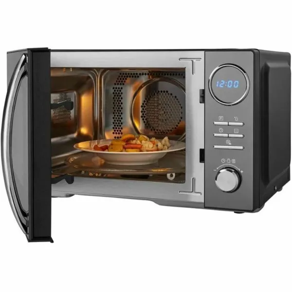 Mikrobangų Krosnelę Me me me Juoda 900 W 23 L