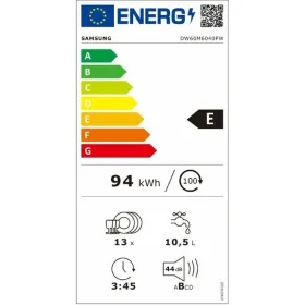 Astianpesukone Samsung DW60M6040FW EC 60 cm