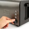 Tosteris Black & Decker BXTO900E Nerūsējošais tērauds 900 W