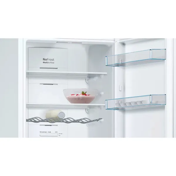 Combined Refrigerator BOSCH KGN36VWED   186 White (60 x 66 x 186 cm)