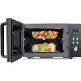 Mikroviļņu Krāsns ar Grilu Severin 7763        25L 900 W Melns