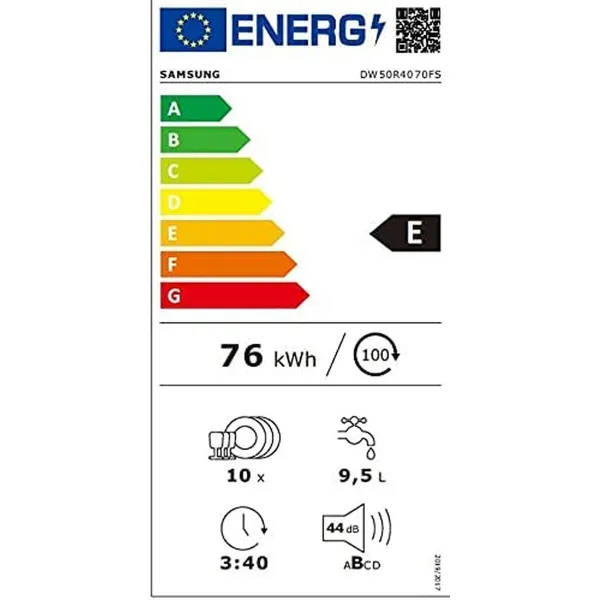 Astianpesukone Samsung DW50R4070FS