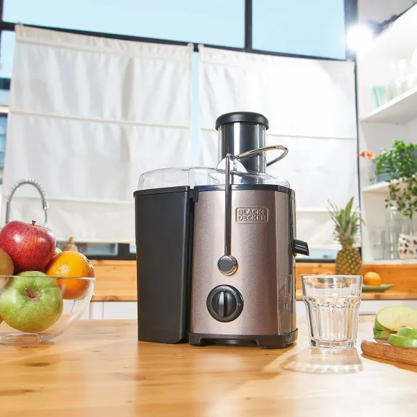 Trintuvas Black & Decker 1,2 L 600 W Juoda Pilka