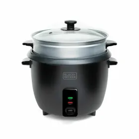 рисоварку Black & Decker BXRC1800E Чёрный 1,8 L Белый Алюминий 700 W