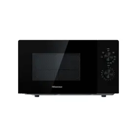 Mikroviļņu Krāsni Hisense H20MOBP1 Melns 700 W 20 L