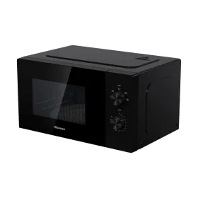 Mikroviļņu Krāsni Hisense H20MOBP1 Melns 700 W 20 L