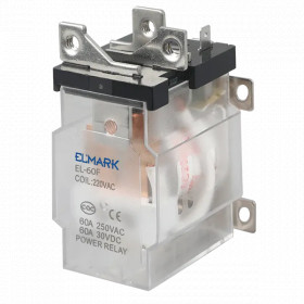 POWER RELAY EL-60F 1Z 60A 24VDC
