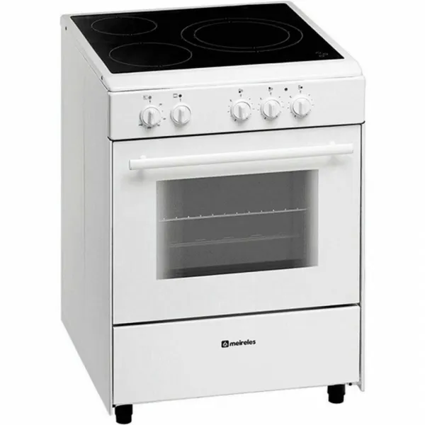Cepeškrāsns un stikla keramikas komplekts Meireles E603W 60 x 60 cm Balts