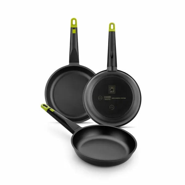 Panna BRA FOODIE     24CM Melns Metāls Alumīnijs Ø 24 cm Ø 20 cm