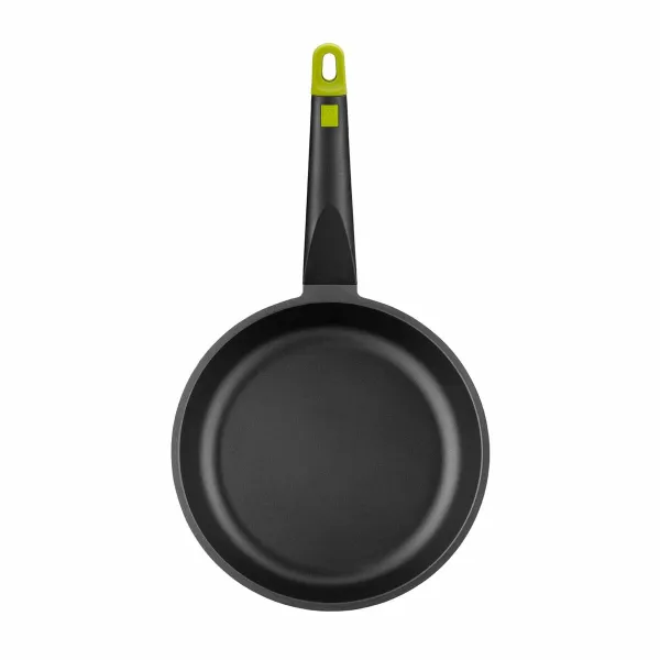 Сковорода BRA FOODIE     24CM Чёрный Металл Алюминий Ø 24 cm Ø 20 cm