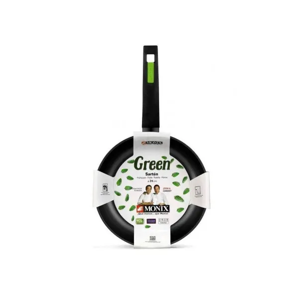 Pannu Monix GREEN      18CM Musta Vihreä Metalli Alumiini Bakeliitti Ø 18 cm
