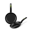 Pan Monix GREEN      18CM Black Green Metal Aluminium Bakelite Ø 18 cm