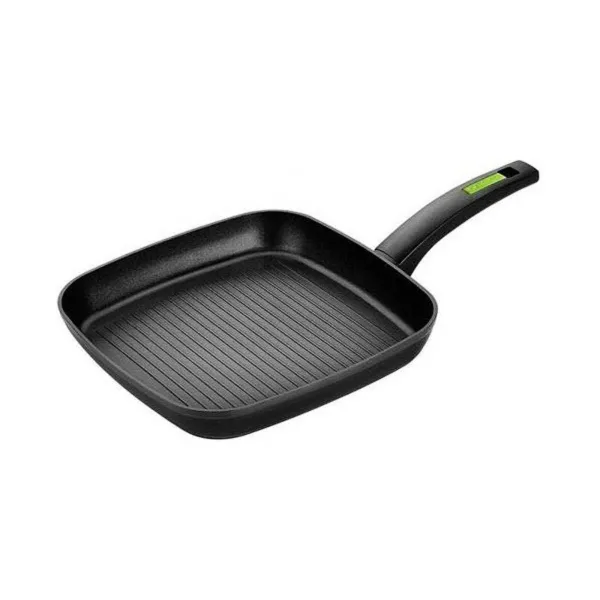 Grillipannu Monix M481231 Ø 28 cm Vihreä Ruostumaton teräs (Ø28 cm)