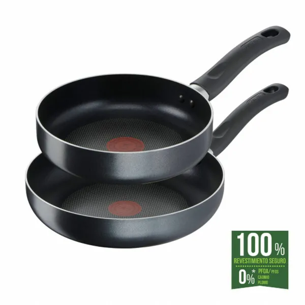 Pannu Tefal EASY COOK 2UDS Valkoinen Ruostumaton teräs