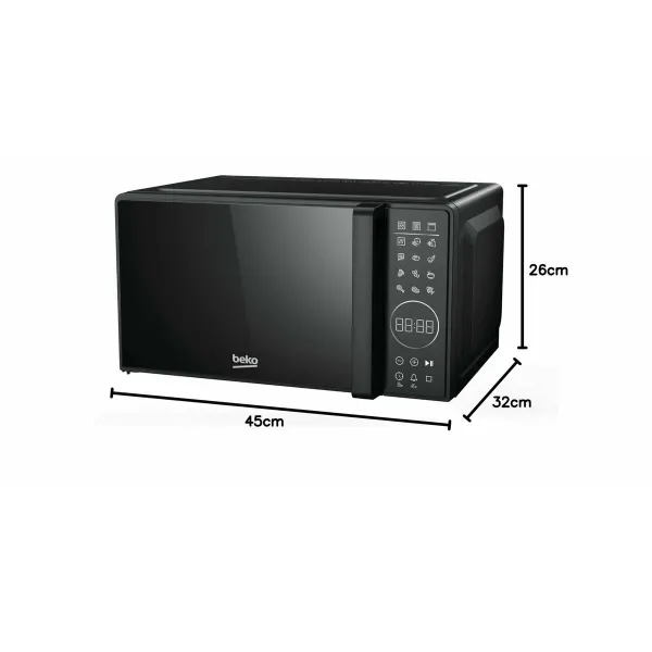 Микроволновая Печь с Грилем BEKO MGC20130BFB 20L Чёрный 1000 W