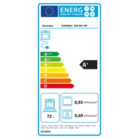 Uuni Electrolux COP846X1 72 L