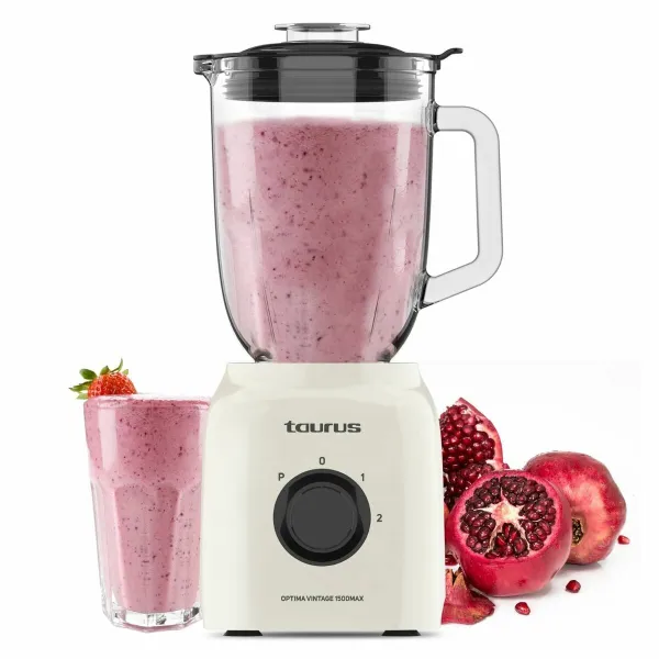 Blenderis-Krūze Taurus OPTIMA VINTAGE Krēmkrāsa 1,5 L