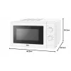 Mikroviļņu Krāsns ar Grilu BEKO MGC20100W   20L Balts 1200 W 700 W 20 L