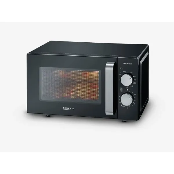 Mikroaaltouuni Severin 7762        20L Musta 1000 W 20 L