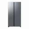 Combined Refrigerator Samsung RS70F65QETEF Steel