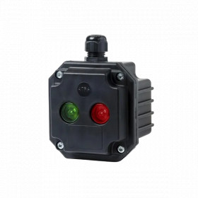 BOX LL- 2 LIGHT INDICATORS WHIT 1 ENTRY, IP65