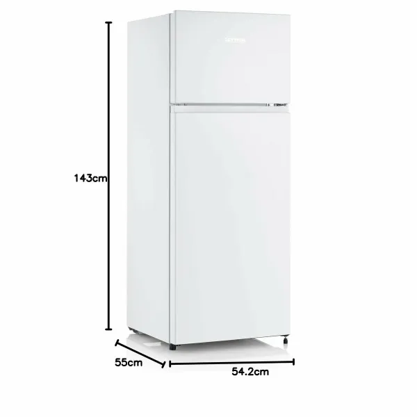 Combined Refrigerator Severin DT8760      143 206 L White