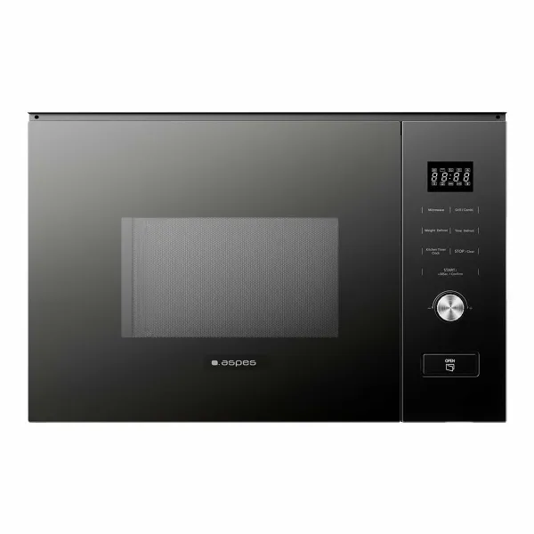 Mikroviļņu Krāsns ar Grilu Aspes AMWI2800DGN  20 Melns 800 W 20 L