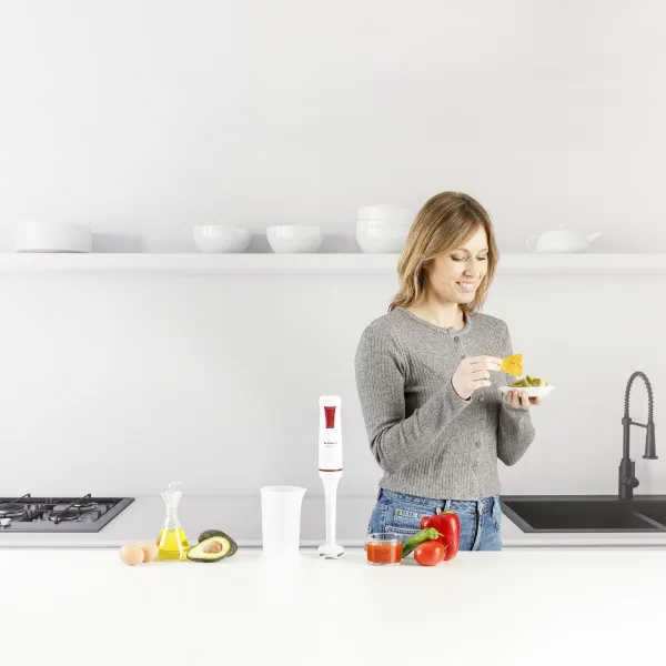 Rokās Turams Blenderis Taurus ROBOT750 Balts 750 W